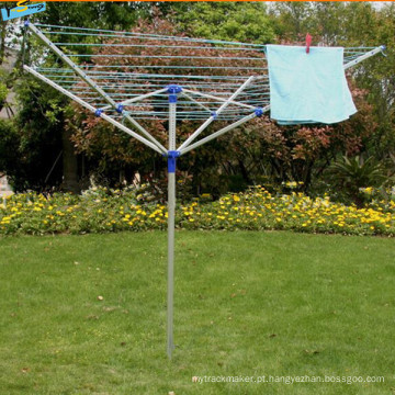 4-Arms Garden Umbrella Alumínio Roupas Rotary Airer